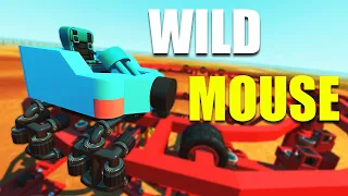 I Built a Wild Mouse Coaster in Scrap Mechanic!