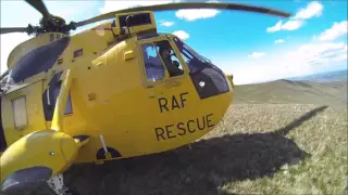 End of SAR - 22 SQN 'A' Flight RAF Search & Rescue Chivenor North Devon