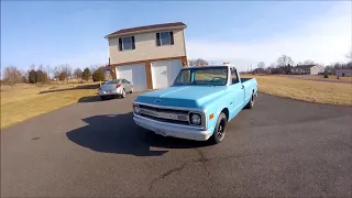 1969 C10 307 walkaround/drive