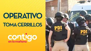 ¿BUSCABAN A PELIGROSA BANDA? El intenso operativo en la toma de Cerrillos - Contigo en la Mañana