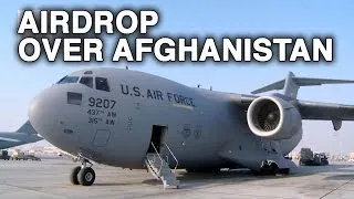 C-17 Airdrop Mission over Afghanistan