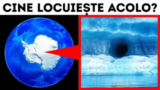 O peșteră ciudată cu trepte a fost descoperită în Antarctida