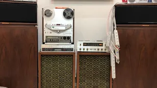 Test Amply Đèn Fisher + Loa Klipsch Horn + Akai 747