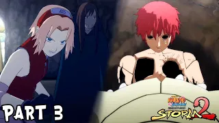 Sakura VS. Sasori! Ultimate Ninja Storm 2 Playthrough - Part 3