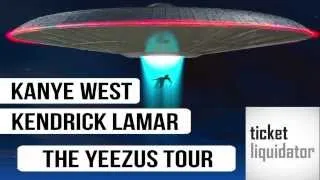 Kanye West on Tour with Kendrick Lamar - The Yeezus Tour