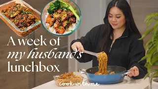 a week of husband’s lunchbox ep. 7 🍱 *comforting easy recipes*