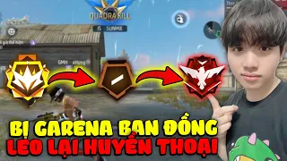 Supi Leo Rank Tử Chiến Từ Đồng Lên Huyền Thoại Vì Bị Garena Ban Hạ Rank !!!