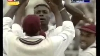 71 incredible CURTLY AMBROSE wickets, all BOWLED!!!