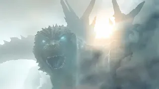 Godzilla tribute: (MONSTER by skillet) music video.