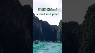 Phi Phil Island, one day trip from Phuket. Location - Thailand. Time - November.