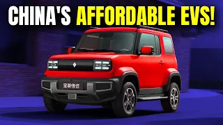 8 NEW Cheap Electric Cars from China You MUST See..