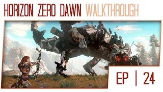 Horizon Zero Dawn 100% Gameplay Walkthrough - Part 24 (PS4 Pro - Favor Resolution)