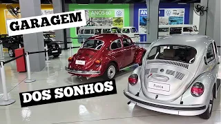 OS CARROS GUARDADOS PELA VOLKSWAGEN - GARAGEM VW - FUSCA ITAMAR