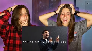Gabriel Henrique - Saving All My Love For You TWINS REACTION!! | Wong Girls