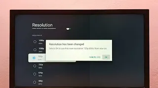 How to Change Screen Resolution HD, FULL HD, 4K on OnePlus TV | Google TV Android TV | Smart TV