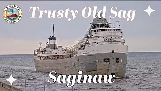 Trusty Old Sag"  Saginaw arrived in Duluth 05/02/2024