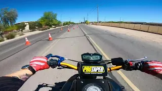 STRAIGHT PIPED FZ07 LOUD | BK TRIP