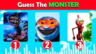 Guess the MONSTER'S VOICE |  House Head, Siren Head, Evil Thomas