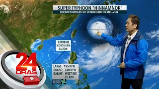 Super Typhoon Hinnamnor, nakapasok na sa PAR - 5:30pm, August 31, 2022 - Weather Update today