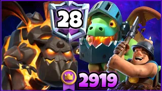 2919🏅with Lavahound Miner Deck.!