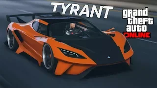 GTA 5 UNRELEASED SUPERCAR! Overflod Tyrant Customization and Gameplay!