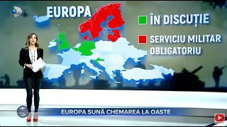 Stirile Kanal D - Europa suna chemarea la oaste | Editie de seara