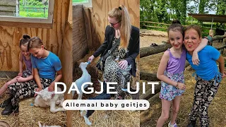 BABY geitjes de FLES geven | VLOG #144 | Lifestylekimberley