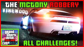 ALL CHALLENGES COMPLETED | The McTony Robbery Finale | GTA 5 Online Chop Shop DLC Tutorial #gta