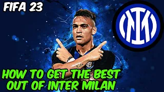 FIFA 23 - BEST INTER MILAN Formation, Tactics and Instructions