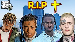 Rappers Death's Recreation in GTA 5 (XXXTentacion, Pop Smoke, Juice Wrld, Lil Peep)