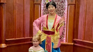 Mulan Meet and Greet at The Royal Hall