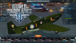 World of WarPlanes - P-51K Mustang First Flight 13 Kills