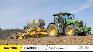 BEDNAR: Zemědělské družstvo Pojbuky využívá nový secí stroj OMEGA OO 6000 FL