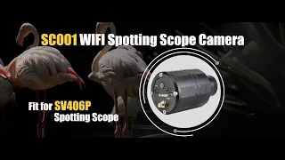 spotting scopes for hunting with Svbony SC001 WIFI camera