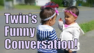 Twin's Funny Conversation! - June 16, 2015 -  ItsJudysLife Vlogs