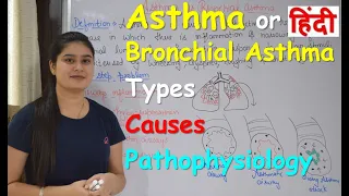 Asthma , Bronchial Asthma in Hindi | Types | Causes | Pathophysiology | Part-1