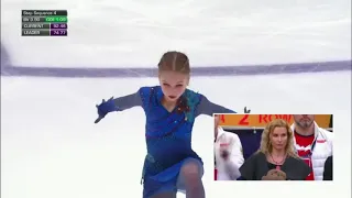 Alexandra Trusova / Rostelecom Cup 2019 FS Coaches reaction