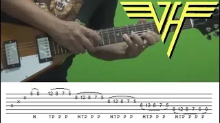 Van Halen - Hot for Teacher (Guitar Solo) Lesson with Tabs!