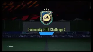 Fifa 22- Community TOTS challenge 2!!