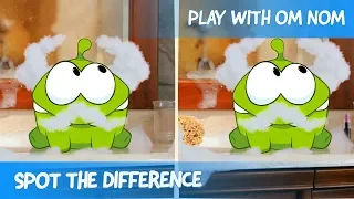 Spot the Difference - Om Nom Stories: Bath Time (Cut the Rope)