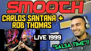 Carlos Santana & Rob Thomas - Smooth (LIVE 1999) First Time Reaction.