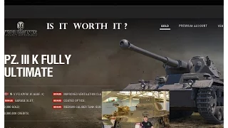 World of Tanks Pz III K Is It Worth It? PReview tier V Rare German Medium