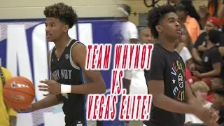 2019 Peach Jam: Jalen Green and Team WhyNot vs. Josh Christopher and Vegas Elite!