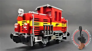 Lego train moc building instructions