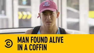 Man Found Alive In A Coffin | Just For Laughs Gags | Comedy Central Africa