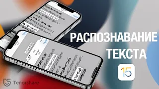 Распознавание текста по фото iOS 15/как скопировать текст с фото iOS 15?