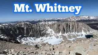 Hiking guide to the tallest mountain in the lower 48, Mt. Whitney California