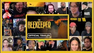 The Beekeeper Official Trailer Reaction Mashup