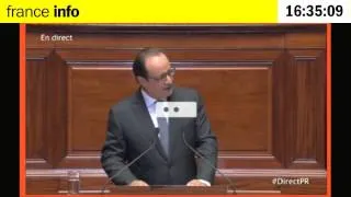 François Hollande : "J'estime en conscience que nous devons faire évoluer notre Constitution"