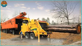 45 Dangerous Fastest Wood Chipper Machines Working and Extreme Powerful Tree Shredder Machines